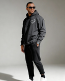 Hooded Sweatshirts Heart-shape Men