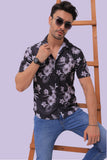 Trendy Men's Printed Shirt – Half Sleeves | Regular Fit Casual Shirt