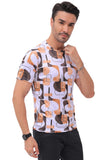 Men's Short Sleeves T shirts Printed Round Neck