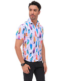 Men's Half Sleeve Printed Shirt – Casual & Stylish Summer Wear