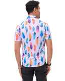Men's Half Sleeve Printed Shirt – Casual & Stylish Summer Wear