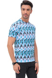 Round Neck Printed T-shirts for Men Half Sleeves