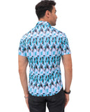 Stylish Printed Shirt for Men – Half Sleeve | f Gallery