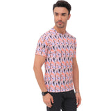 Lycra T shirts for Men Printed| Casual Wear T shirt Men