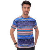 Round Neck Half Sleeves T-shirt for Men