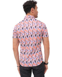 Printed Casual Shirt for Men – Half Sleeves