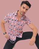 Printed Casual Shirt for Men – Half Sleeves