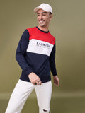 Men's Casual Sweatshirt with "Fashion" Print