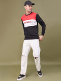 Men's Casual Sweatshirt with "Fashion" Print