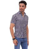 Half Sleeve Casual Shirt for Men – All-Over Printed Pattern