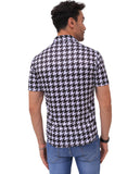 Half Sleeve Casual Shirt for Men – All-Over Printed Pattern