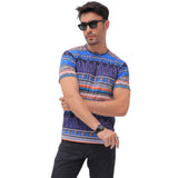 Round Neck Half Sleeves T-shirt for Men