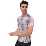 Stylish Printed Casual T-shirts Round Neck Men