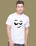 Men  Round Neck Panda - Face T shirt