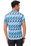Round Neck Printed T-shirts for Men Half Sleeves